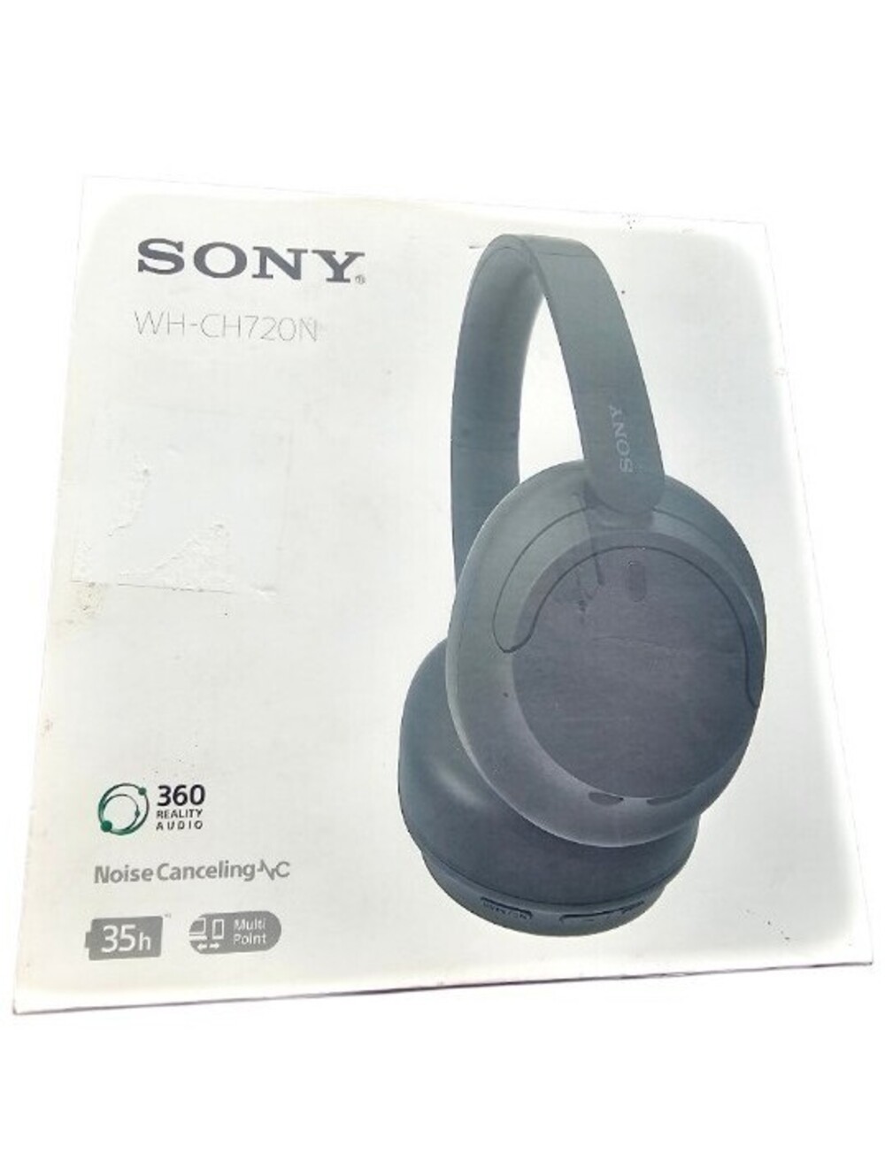 Sony WH-CH720N Noise Cancelling Over Ear Wireless Headphones Black NEW Open Box
